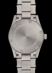 Elvia 1950s patroon 25 juwelen automatisch, 200m waterbestendig horloge met retro lichtgevende verf, saffierglas en een retro 1950s stijl armband