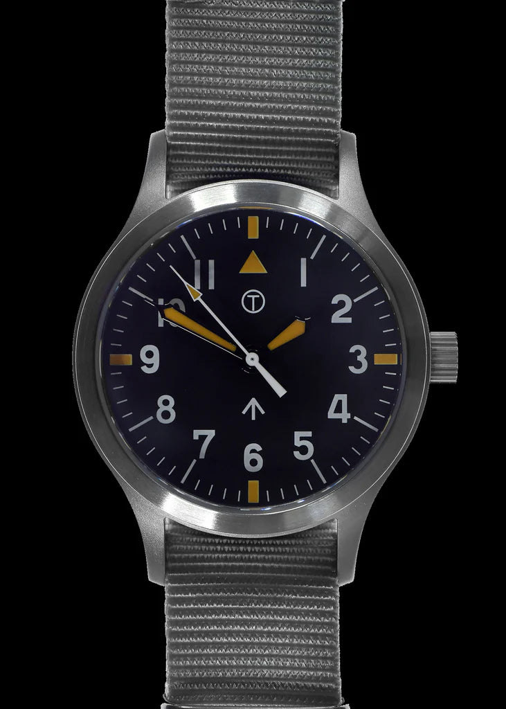 MWC Mk III Roestvrij Staal 1950's Patroon 100m Waterbestendig Automatisch Militair Horloge met Retro Wijzerplaat en Saffier Kristal