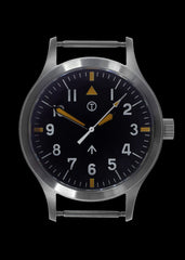 MWC Mk III Roestvrij Staal 1950's Patroon 100m Waterbestendig Automatisch Militair Horloge met Retro Wijzerplaat en Saffier Kristal