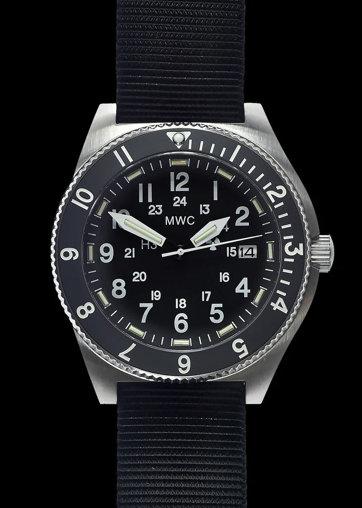 MWC 300m Waterbestendig Roestvrijstalen Tritium GTLS Navigator Horloge (Automatisch)