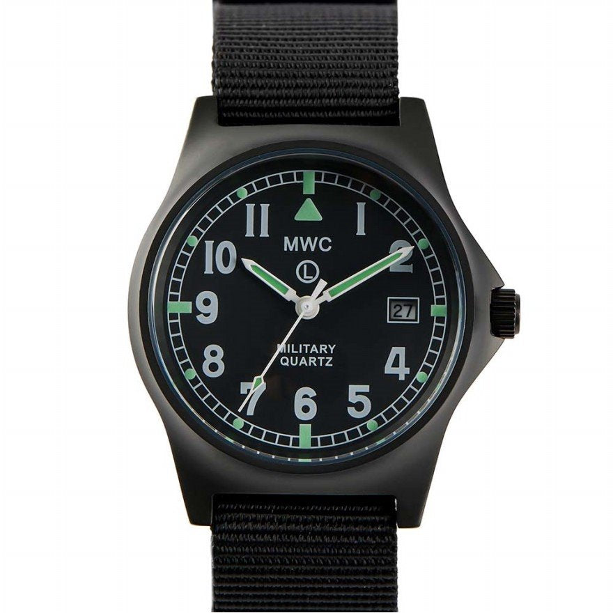 Military Watch Company G10 Horloge in Roestvrij Staal met Militaire Anti-reflectieve PVD Coating