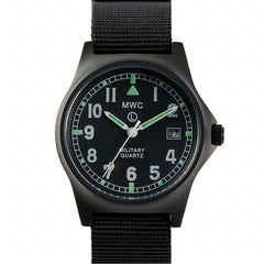 Military Watch Company G10 Horloge in Roestvrij Staal met Militaire Anti-reflectieve PVD Coating