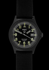 Military Watch Company G10 Horloge in Roestvrij Staal met Militaire Anti-reflectieve PVD Coating