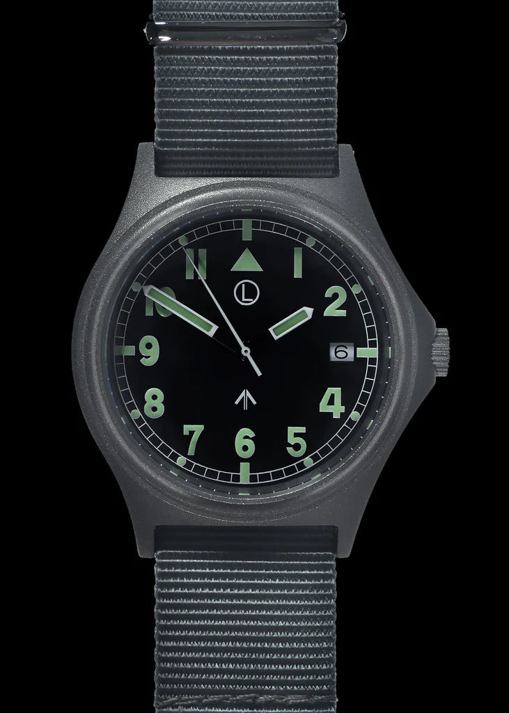 Military Watch Company G10 12u NATO Horloge met Schroefkroon