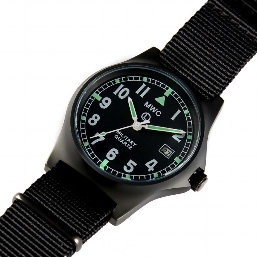 Military Watch Company G10 Horloge in Roestvrij Staal met Militaire Anti-reflectieve PVD Coating