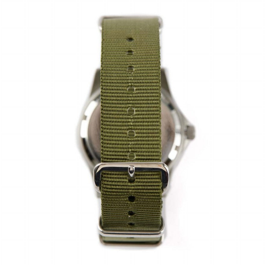 Military Watch Company G10 12u NATO Horloge met Schroefkroon