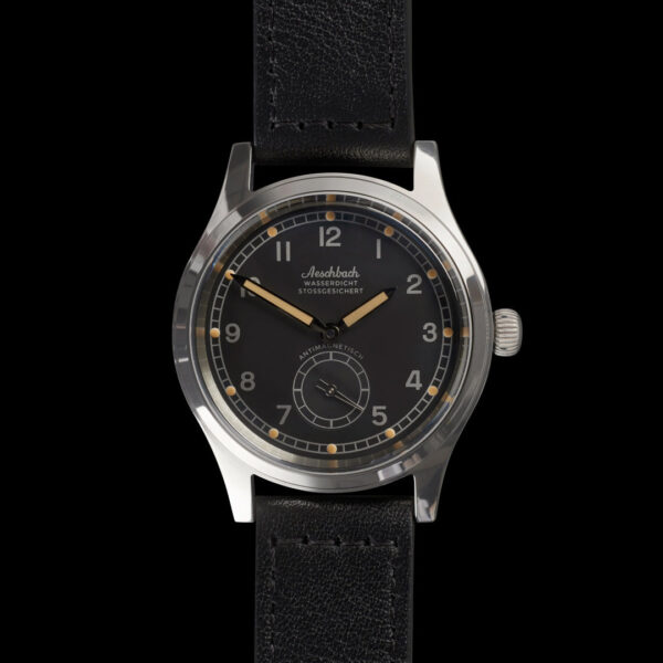 Military Watch Company WW2 Design Aeschbach Luchtmacht Piloten Horloge met Hoogwaardige Zwitsers Automatisch Uurwerk en Saffierglas