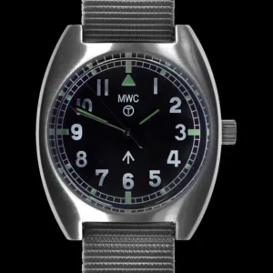 MWC W10 1970's Patroon 24 Jewel Automatisch Militair Horloge met 100m Waterbestendigheid (Non Date Versie)