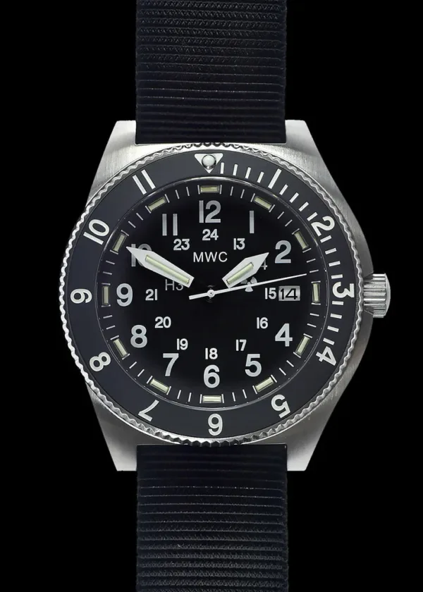 MWC 300m Waterbestendig Roestvrijstalen Tritium GTLS Navigator Horloge (Automatisch)