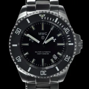 MWC 21 Jewel 300m Automatisch Militair Duikhorloge op Armband met Tritium GTLS