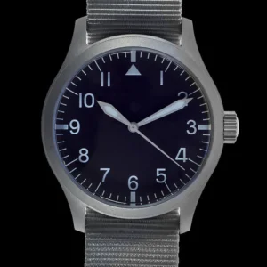 MWC 100 m waterbestendig retro-patroon algemeen servicehorloge met hybride mechanisch/kwartsuurwerk