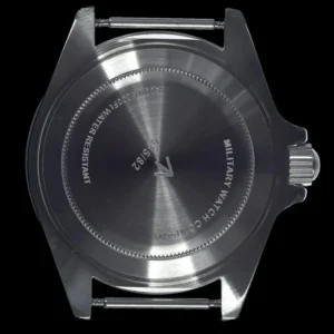 MWC 24 Jewel 1982 Pattern 300m Automatisch Militair Duikershorloge met Saffier Kristal op een NAVO Webbing Band (Niet Datum Versie)