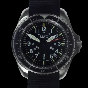 MWC Automatisch militair duikhorloge van roestvrij staal – Tritium / GTLS-verlichting, saffierglas en 60 uur gangreserve