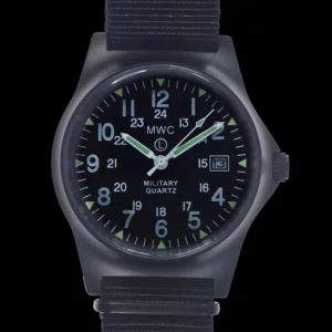 Military Watch Company G10 12/24 Horloge met Datum en Militaire Anti-reflectieve PVD Coating