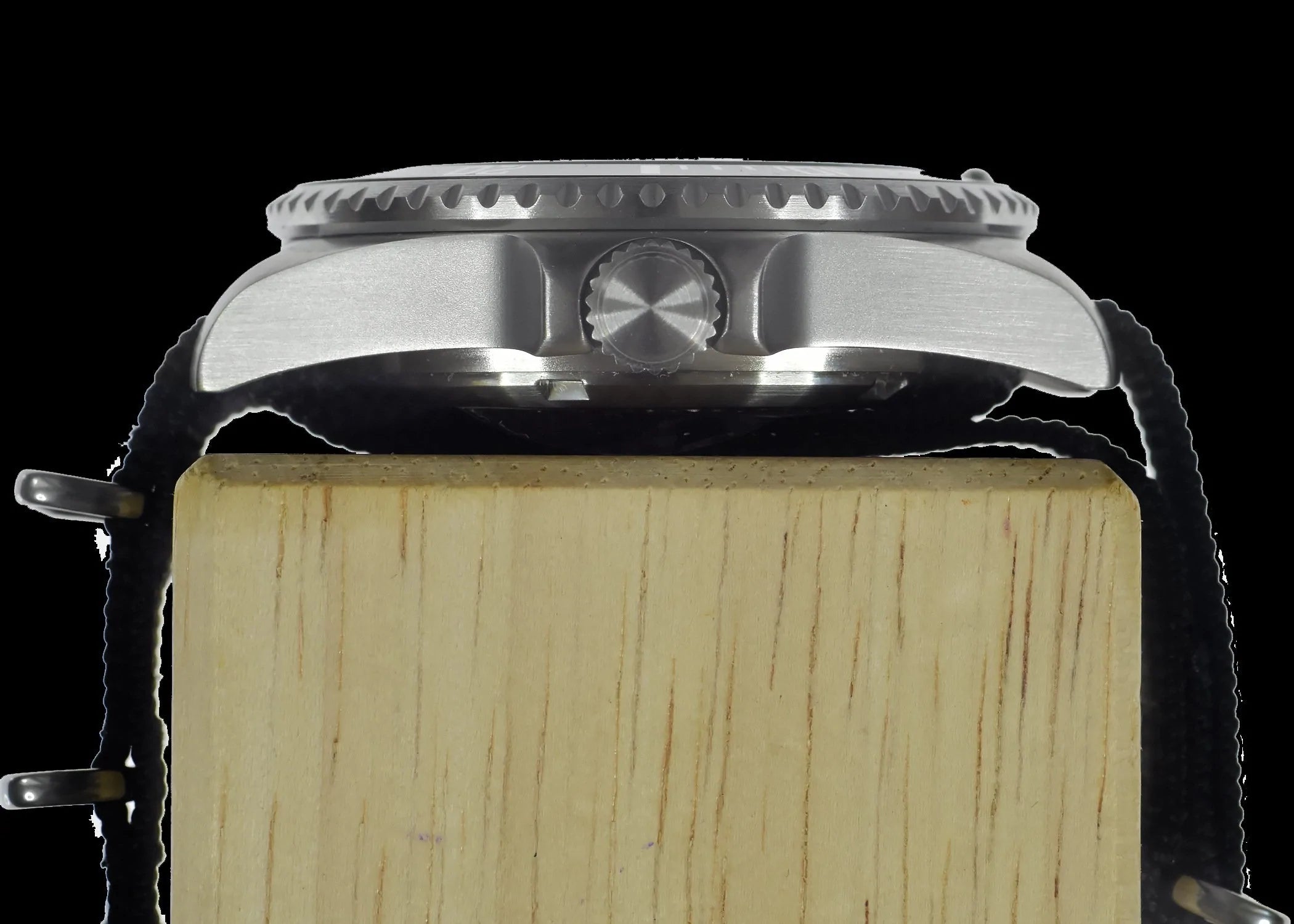 MWC 300m / 1000ft Stainless Steel Hybrid Military Divers Watch with Sweep Secondhand - Afbeelding 4