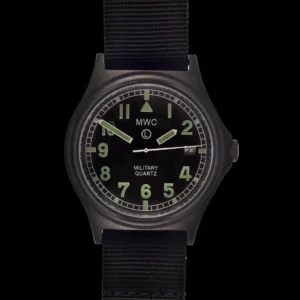 MWC G10 100m PVD Stealth Military Watch with Fixed Strap Bars