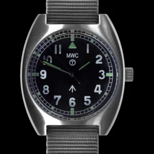 MWC W10 1970’s Patroon 24 Jewel Automatisch Militair Horloge met 100m Waterbestendigheid (Non Date Versie)