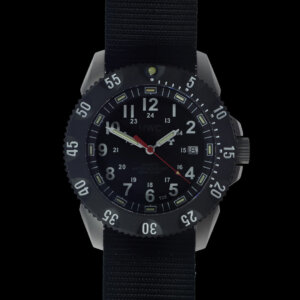 Military Watch Company Titanium P656 “Tactical Series” met GTLS Tritium en 10 jaar batterijduur