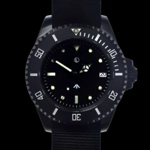 Military Watch Company Roestvrij Stalen Automatisch 300m Duikers Horloge met Keramische Lunette