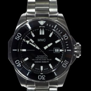 MWC 100atm / 3,280ft / 1000m Water Resistant Divers Horloge