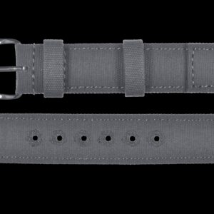 Retro Pattern 18mm Canvas Militair Horloge Strap in Admiralt