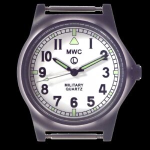 MWC G10 LM Non Date Stainless Steel Militair Horloge with Wh