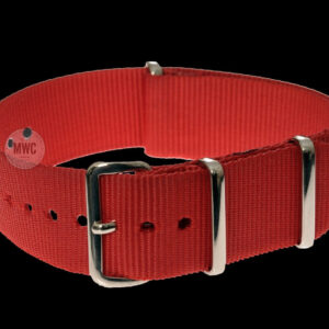 22mm Red NATO Militair Horloge Strap – Authentiek Militair D