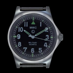 MWC G10 LM Non Date Stainless Steel Militair Horloge (Grey S