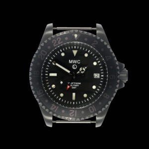 MWC GMT (Dual Time Zone) PVD Militair Horloge on Matching St