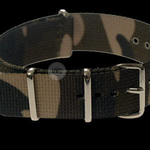 20mm Multirole Camouflage NATO Militair Horloge Strap – Auth