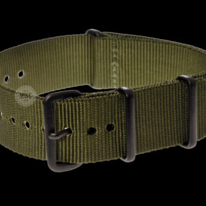 20mm Olive NATO Militair Horloge Strap with Covert Non Refle