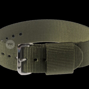 20mm Amerikaans Pattern Olive Green Militair Horloge Strap –