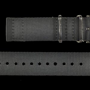 2 Piece 22mm Grey NATO Militair Horloge Strap in Ballistic N