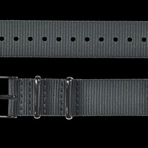 2 Piece 18mm Grey NATO Militair Horloge Strap in Ballistic N