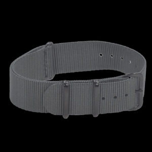 20mm Admiralty Grey NATO Horloge Strap with PVD Black Covert