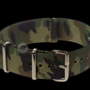 20mm Temperate Camouflage NATO Militair Horloge Strap – Auth