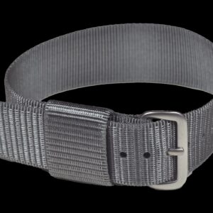 18mm 1980s U.S Pattern Admiralty Grey Militair Horloge Strap with Stainless Steel Fasteners – Authentiek Militair Design
