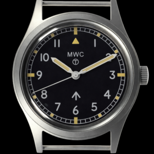 W10 1960s Pattern  Militair Horloge with Plexiglass Crystal