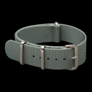 20mm Gray NATO Militair Militair Horloge Strap with Stainles