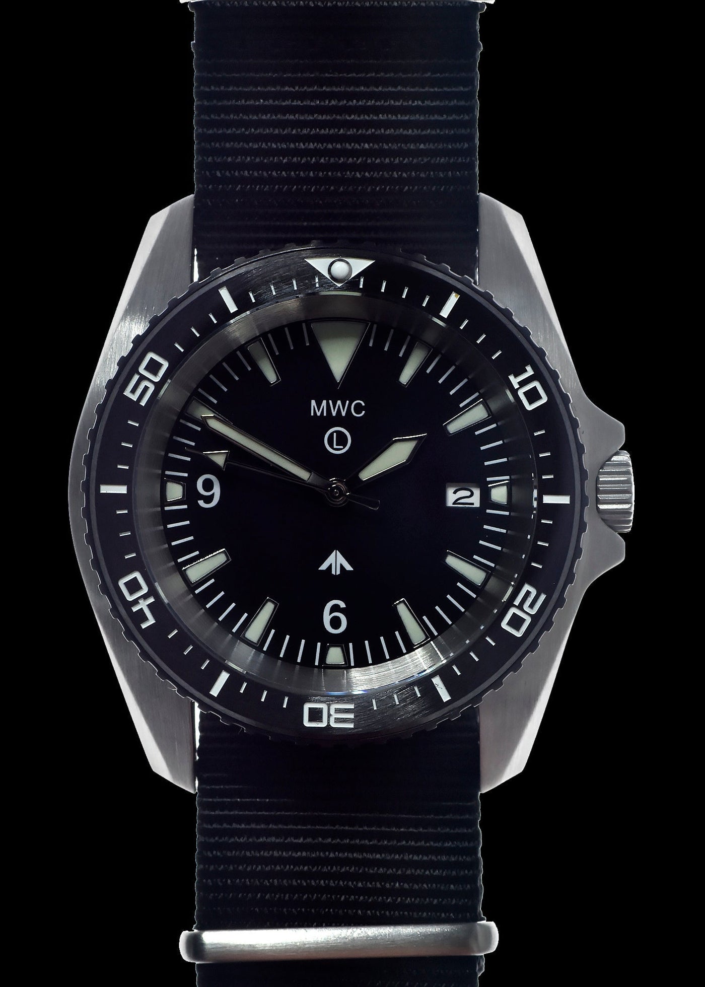 Stainless Steel Militair Divers Horloge with Automatic 24 Je - Afbeelding 2