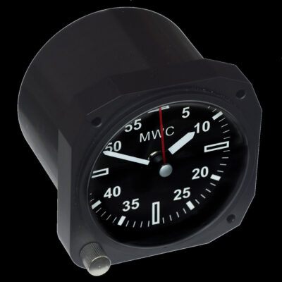 Limited Edition Replica Cockpit / Desk Clock in Matt Black Finish – Authentiek Militair Design