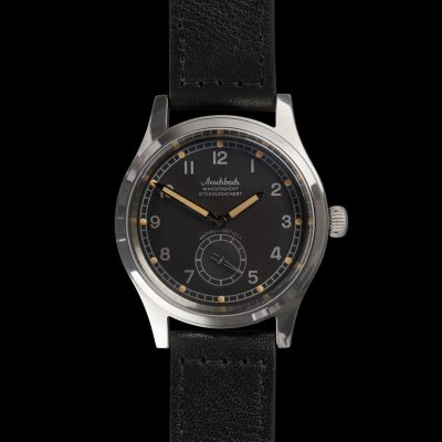 Military Watch Company WW2 Design Aeschbach Luchtmacht Piloten Horloge met Hoogwaardige Zwitsers Automatisch Uurwerk en Saffierglas