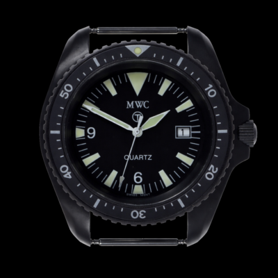 Remake of the 2001 MWC Black PVD Steel Quartz Militair Diver – Built to the Original Specification – Authentiek Militair Design