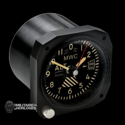 Limited Edition Replica Altimeter Instrument Desk Clock With Retro