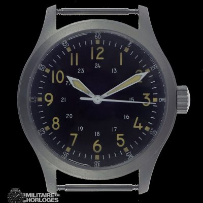 A-17 U.S 1950s Korean War Pattern Militair Horloge (Mechanical/Quartz – Wit