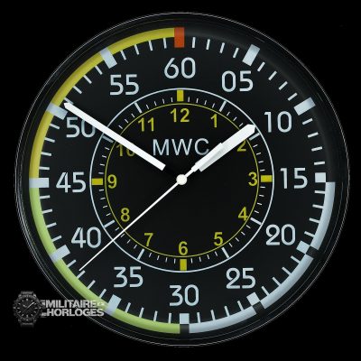MWC Aircraft Instrument Airspeed Indicator Wall Clock with Silent