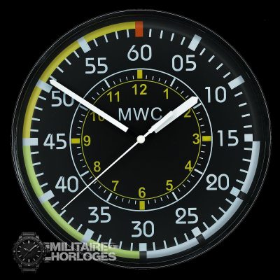 MWC Aircraft Instrument Airspeed Indicator Wall Clock with Silent