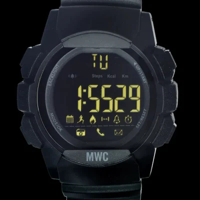 MWC Digitaal Multifunctioneel Militair Smartwatch met Bluetooth