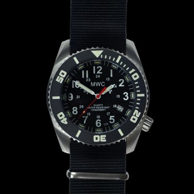 Military Watch Company “Depthmaster” 100atm 1000m Militair GTLS Duikhorloge met  Heliumventiel en 10 jaar batterijduur