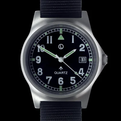 Military Watch Company "Field Watch" met Zwarte NATO Horlogeband